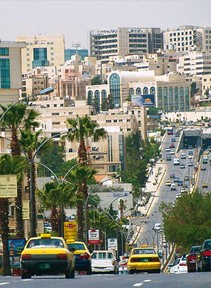 Mit dem Mietwagen durch in Jordanien, Amman
